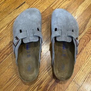 Birkenstocks Men’s Boston Clog size 13 Tobacco Brown